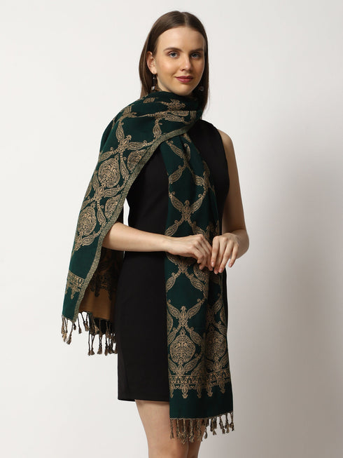 Women's Jamawar Wool Stole